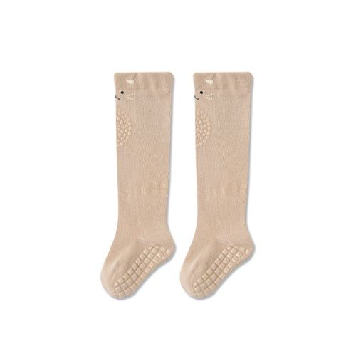 Baby Soft Cotton Bodysuit & Anti-Slip Knee Socks Set - Breathable for Summer & Air-Conditioned Rooms | Unisex Newborn Outfit