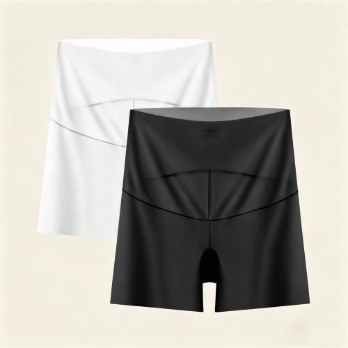 High - Waist Maternity Underwear, Pregnant women's belt-protecting pants, cool and thin anti-exposure underpants for summer, high-waisted safety pants,Maternity clothes