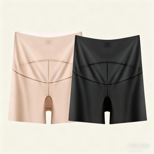 High - Waist Maternity Underwear, Pregnant women's belt-protecting pants, cool and thin anti-exposure underpants for summer, high-waisted safety pants,Maternity clothes