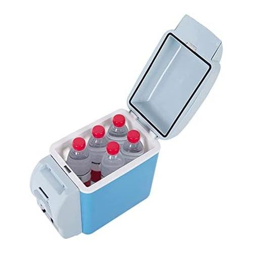 🤪MAKE IT EASY 🌽NOW AVAILABLE ✨️📍Portable 7.5L Mini Auto Fridge Car Refrigerator Multi-Function Home Cooler.Made of premium ABS material, which is durable and non-toxic.
Designed for refrigerating o