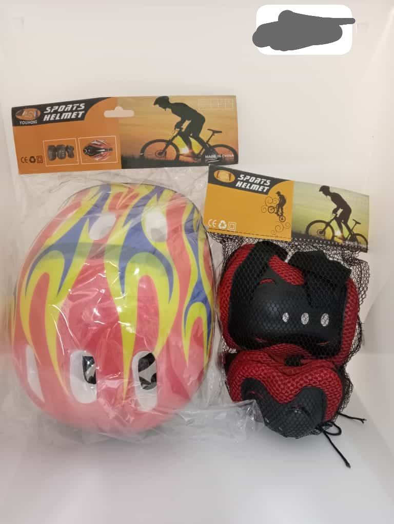 🪻😍7PCS/SET Kids Protective Gear Set. knee guard, elbow guard, palm guard and helmet🌱🪻.Covers elbow, knee and wristSuitable for kidsAdjustable velcro straps and closuresTough and durable materialsB