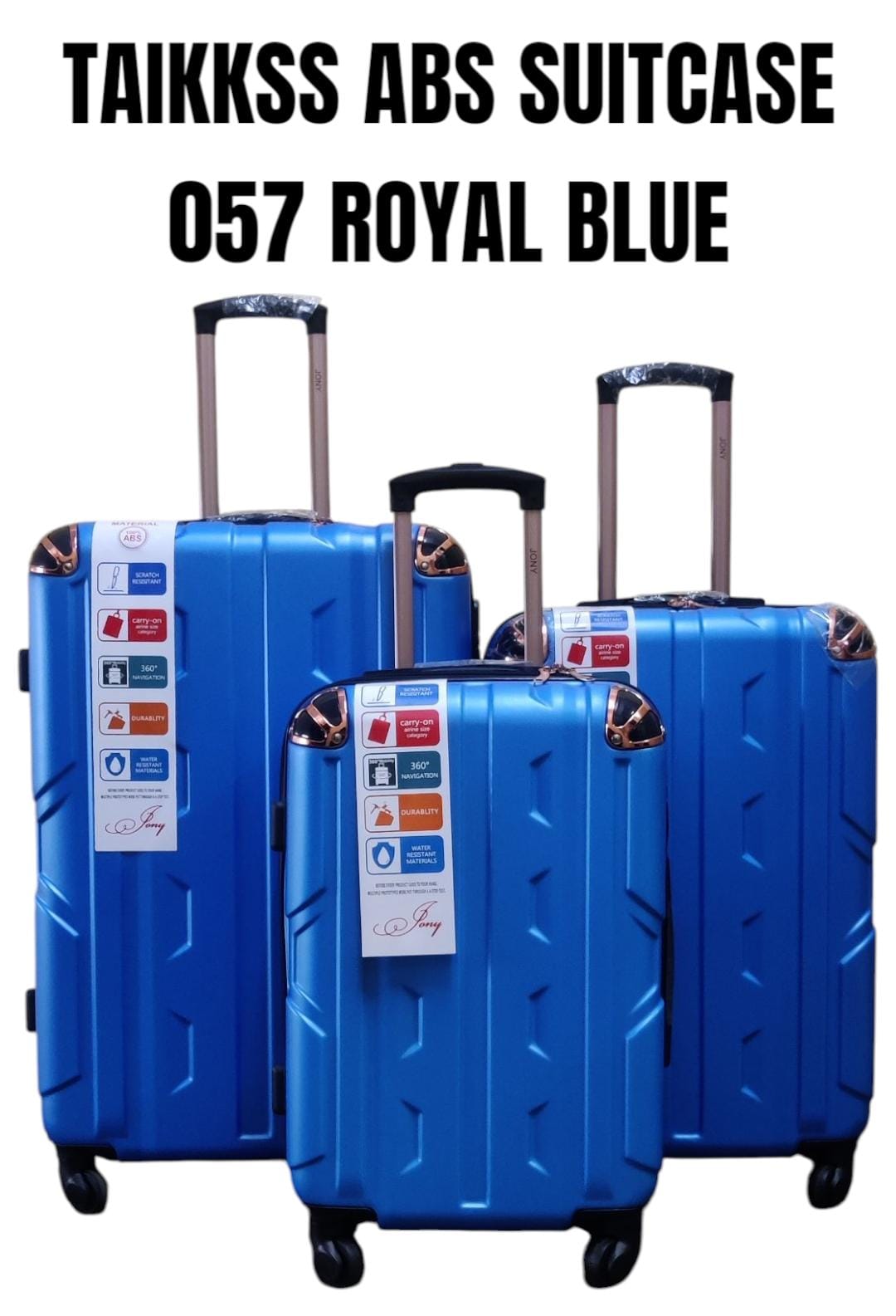 TAIKKSS 057 ABS FIBER SUITCASE – SIZE 27 & SIZE 28 ✨

Travel in confidence, style, and unbeatable durability! The TAIKKSS 057 ABS Fiber Suitcase is built for the modern traveler who wants elegance wit