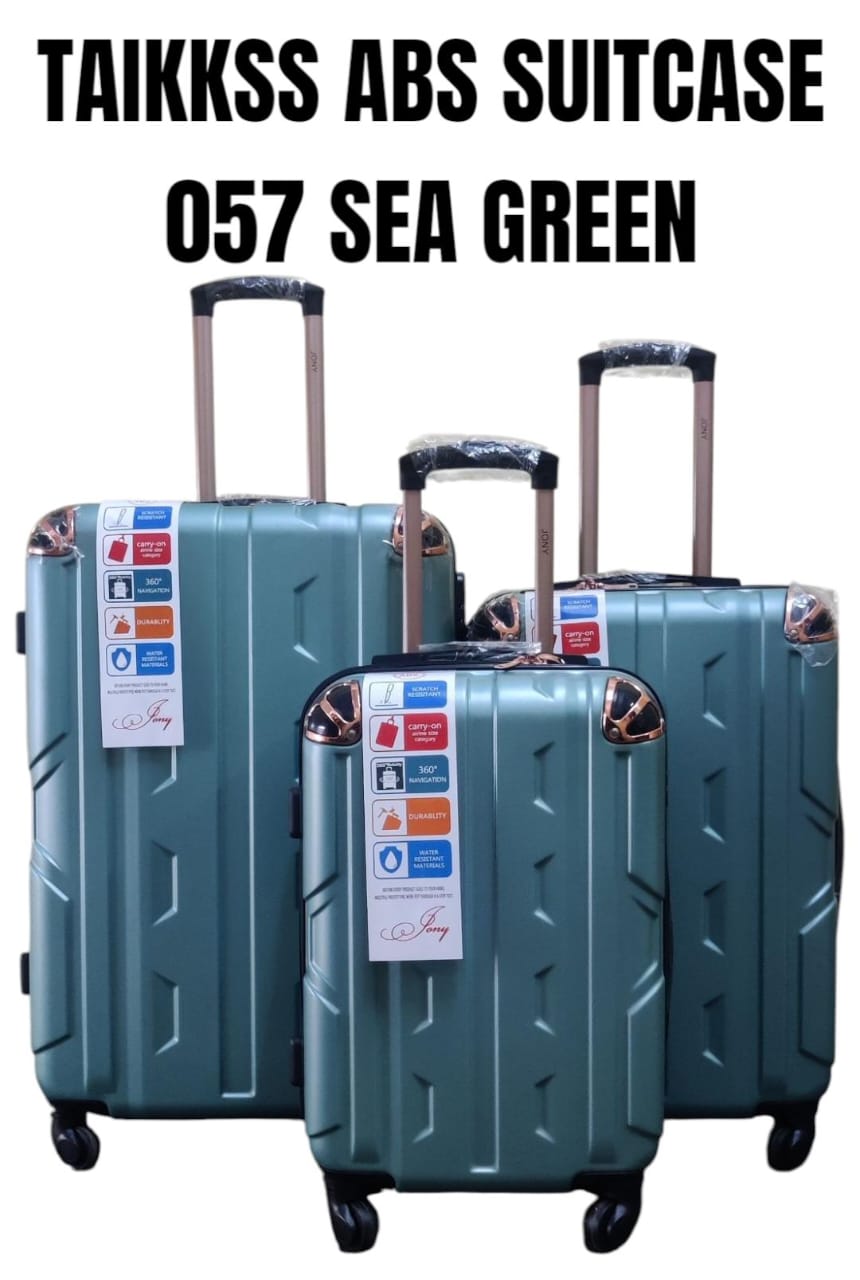 TAIKKSS 057 ABS FIBER SUITCASE – SIZE 27 & SIZE 28 ✨

Travel in confidence, style, and unbeatable durability! The TAIKKSS 057 ABS Fiber Suitcase is built for the modern traveler who wants elegance wit