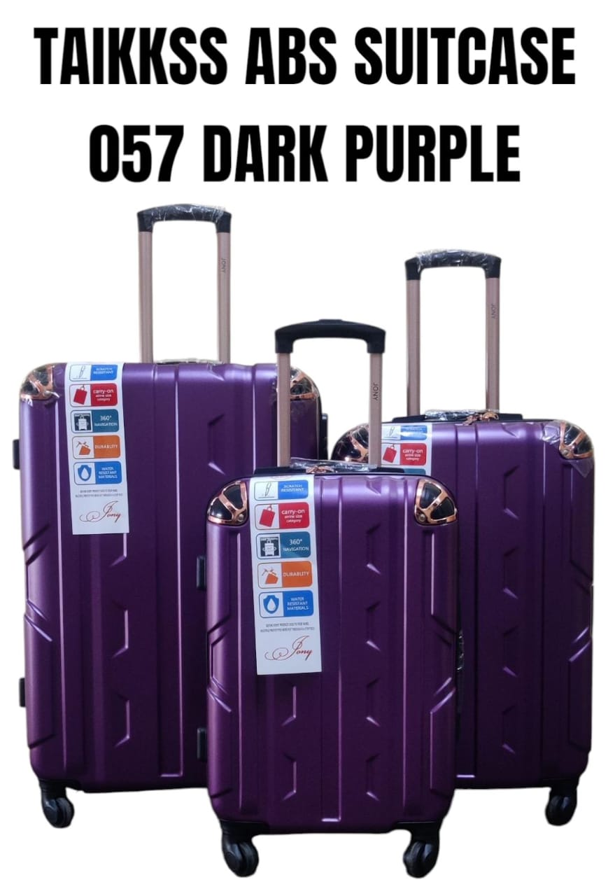 TAIKKSS 057 ABS FIBER SUITCASE – SIZE 27 & SIZE 28 ✨

Travel in confidence, style, and unbeatable durability! The TAIKKSS 057 ABS Fiber Suitcase is built for the modern traveler who wants elegance wit