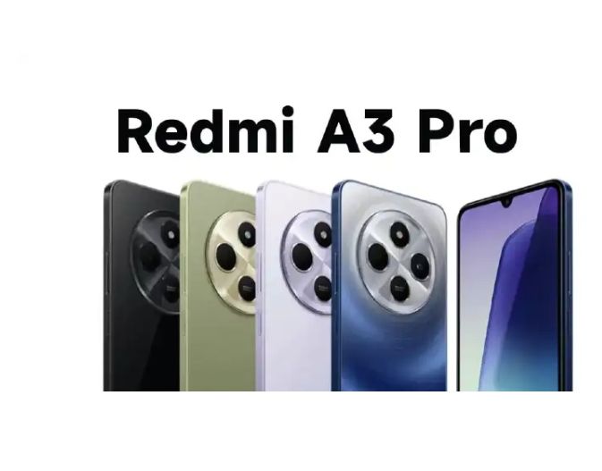 [New Arrival] Redmi A3 PRO 128GB + 4GB 6.71" Display 4G Network 8MP AI Camera 5160mAh Battery 10W Fast Charging Mediatek Helio G81 Ultra Fingerprint Sensor Android 14 Smart Phones