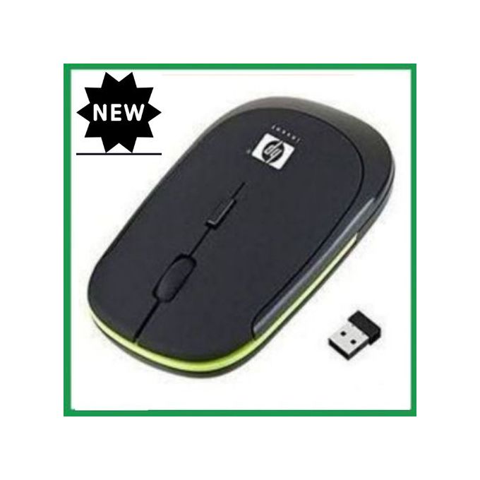 HP 2.4G Wireless Mouse – Rechargeable, Silent Click, High Precision Optical Mouse – Black