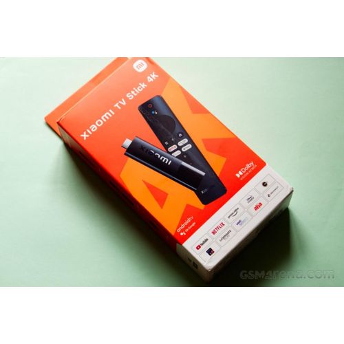 XIAOMI TV Stick 4K Ultra HD Streaming Device, Android TV 11 With Google Assistant Voice Remote Control