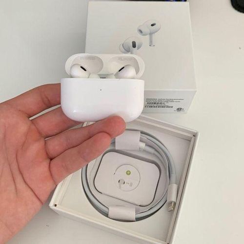 Apple AirPods Pro (2nd Generation) Wireless Ear Buds/Earphones With USB-C Charging, Up To 2X More Active Noise Cancelling Bluetooth Headphones, Transparency Mode, Adaptive Audio, Personalized Spatial