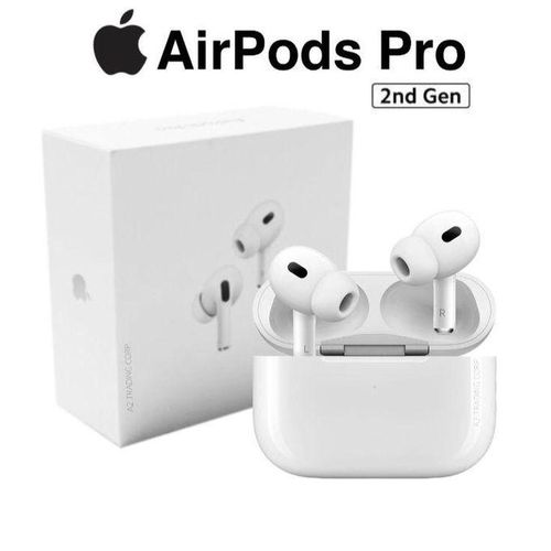 Apple AirPods Pro (2nd Generation) Wireless Ear Buds/Earphones With USB-C Charging, Up To 2X More Active Noise Cancelling Bluetooth Headphones, Transparency Mode, Adaptive Audio, Personalized Spatial