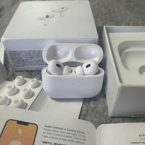 Apple AirPods Pro (2nd Generation) Wireless Ear Buds/Earphones With USB-C Charging, Up To 2X More Active Noise Cancelling Bluetooth Headphones, Transparency Mode, Adaptive Audio, Personalized Spatial