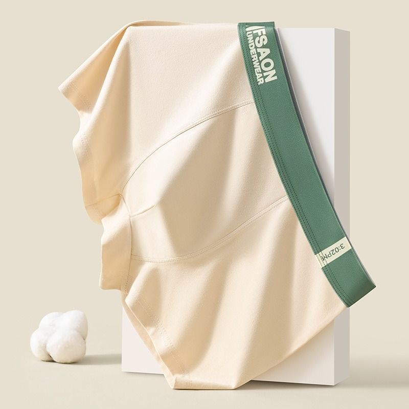 2025 Africa new cotton comfortable men's underwear men breathable mid-waist boxers boys boxer shorts head youth cross border in autumn