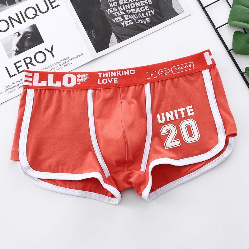 2025 Africa's new artillery-man summer men's underwear printed cotton wholesale mid-waist men's underwear men breathable boxers can replace hair