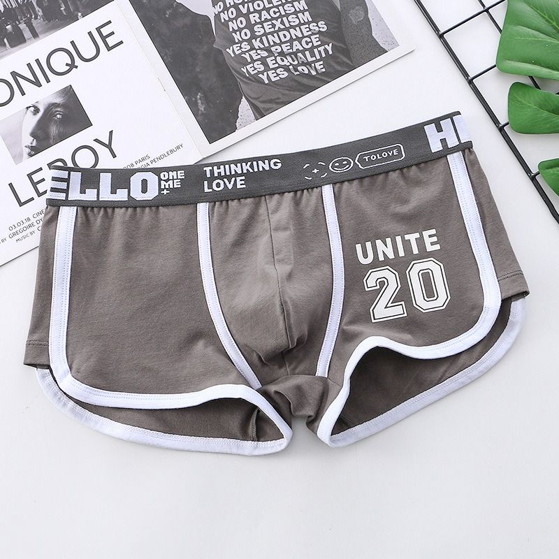 2025 Africa's new artillery-man summer men's underwear printed cotton wholesale mid-waist men's underwear men breathable boxers can replace hair