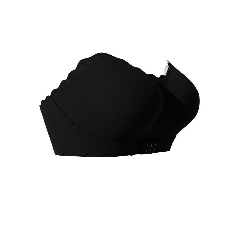 2025 spring new Europe and the United States cross-border strapless front buckle jurong no underwire back underwear ladies thin bra wholesale