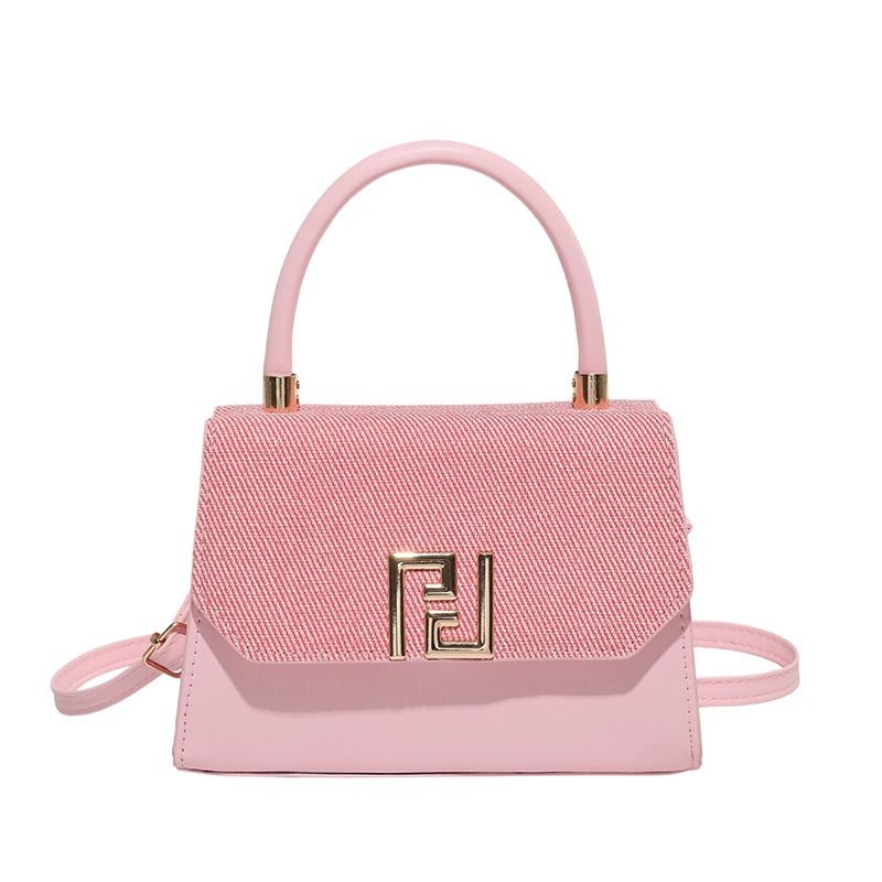 Fashion Design Handbag Women 2026 New Model Small Exclusive Casual Tote Bag Korean Version High Quality Fashionable Cross-body Bag Trendy Pastel Color Horizontal Square Shape Inner Zippered Pocket