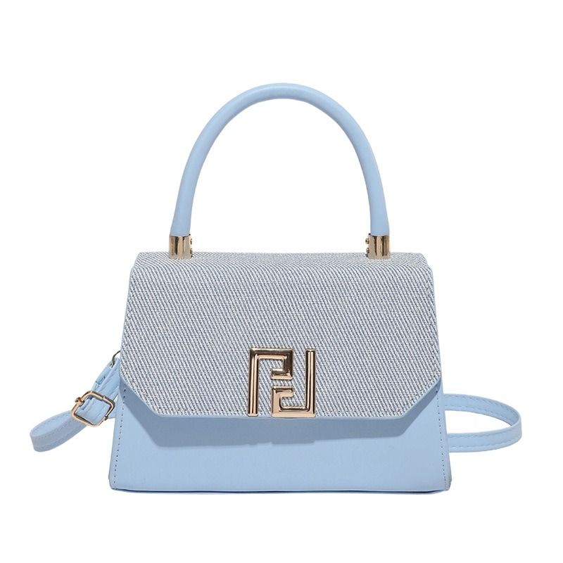Fashion Design Handbag Women 2026 New Model Small Exclusive Casual Tote Bag Korean Version High Quality Fashionable Cross-body Bag Trendy Pastel Color Horizontal Square Shape Inner Zippered Pocket
