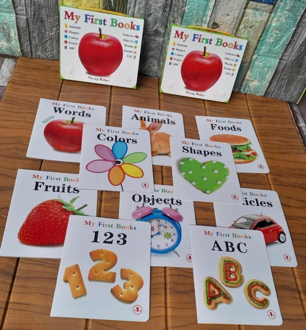 My first books. Kids early learning book. Good for exercise thinking