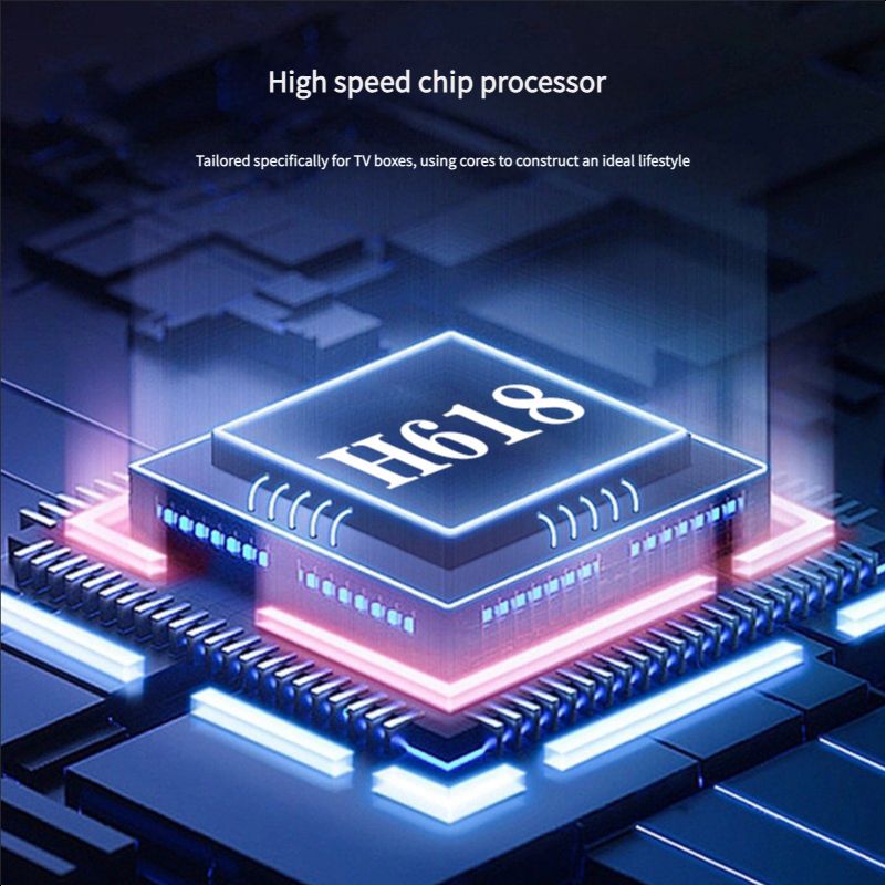 TV Box Android 12 T95MAX H618 5G WIFI Intelligent HD Network TV Set Top Box Media Players