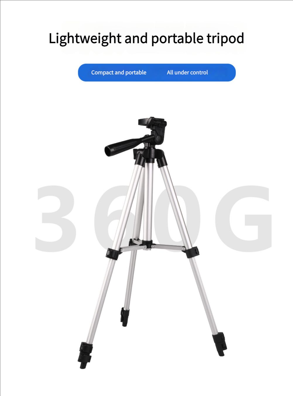 Tripod Camera Tripod Stand Holder Tripod Portable Tripods Live Broadcast Retractable Floor Stand Aluminum Alloy Photography SLR Camera Tripod