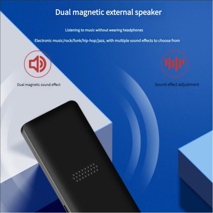 MP3 Music Player Bluetooth MP4 Music Player Portable Walkman Student 1.8 Inch Insert Card MP3 Player