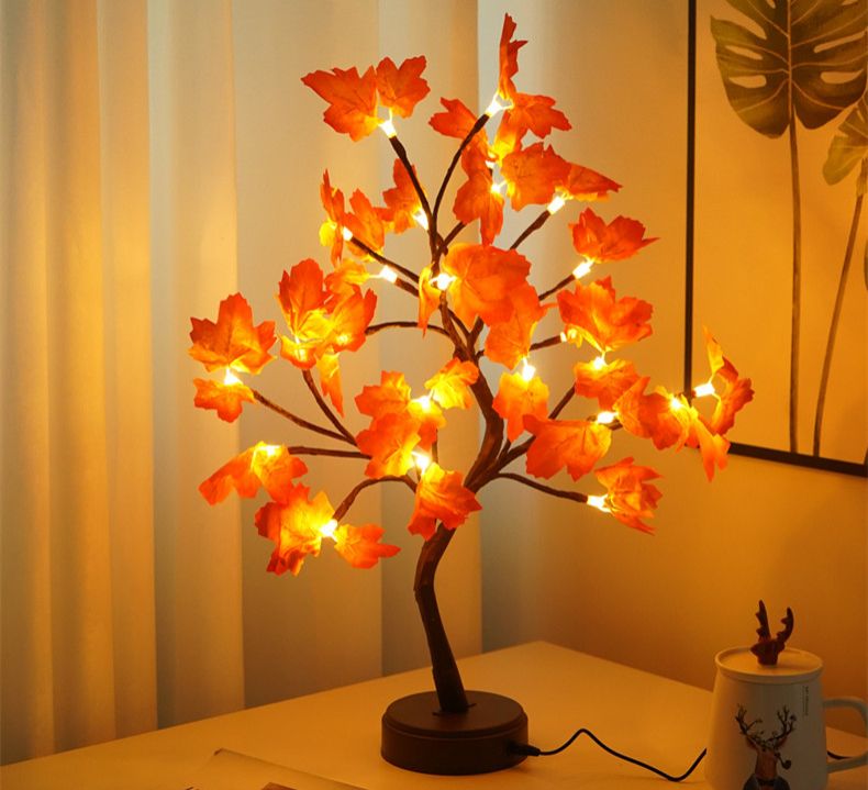 Lighting Decorative Light Decor Light Led Decoration Night Light Bedside Lamp Light Christmas Lights LED Firefly Tree Light Starry Sky Birthday Gift Decorative Lamp