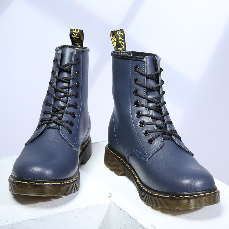 Boots Boot Man Shoe Couple's Short Boots Martin Boots Men Winter Velvet Men's Shoes Retro Boots