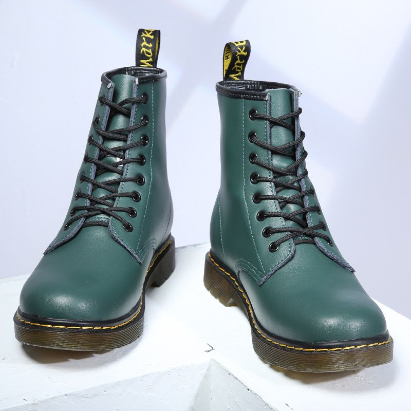 Boots Boot Man Shoe Couple's Short Boots Martin Boots Men Winter Velvet Men's Shoes Retro Boots