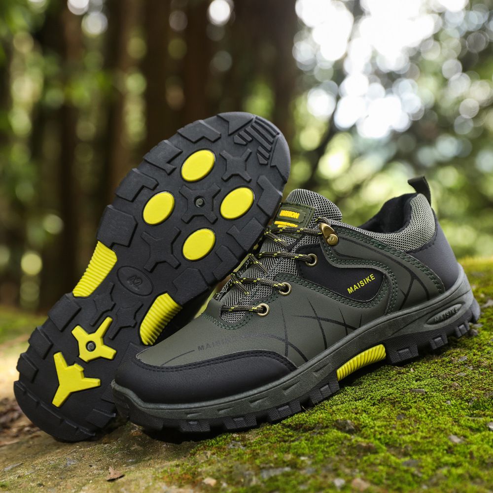Hiking Shoe Trekking Men's Shoes Autumn New Fashion Outdoor Hiking Shoes Daily Casual Thick Soled Lightweight Sports Shoes