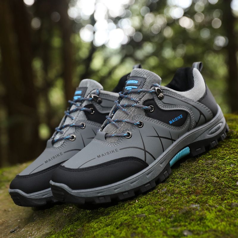 Hiking Shoe Trekking Men's Shoes Autumn New Fashion Outdoor Hiking Shoes Daily Casual Thick Soled Lightweight Sports Shoes