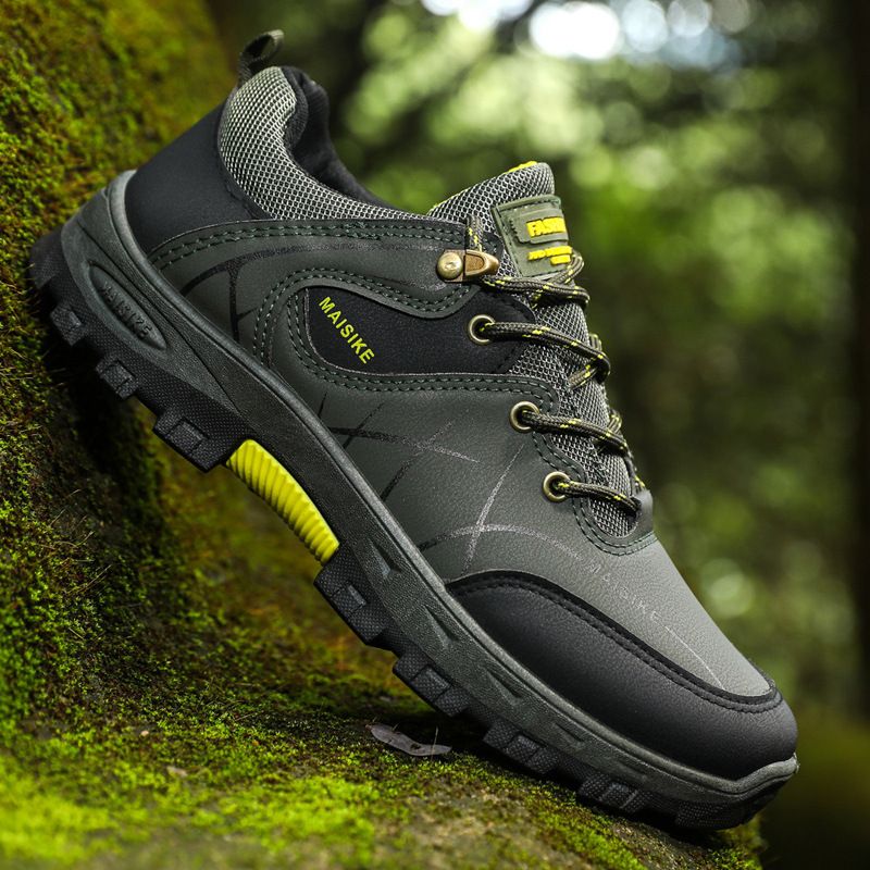 Hiking Shoe Trekking Men's Shoes Autumn New Fashion Outdoor Hiking Shoes Daily Casual Thick Soled Lightweight Sports Shoes