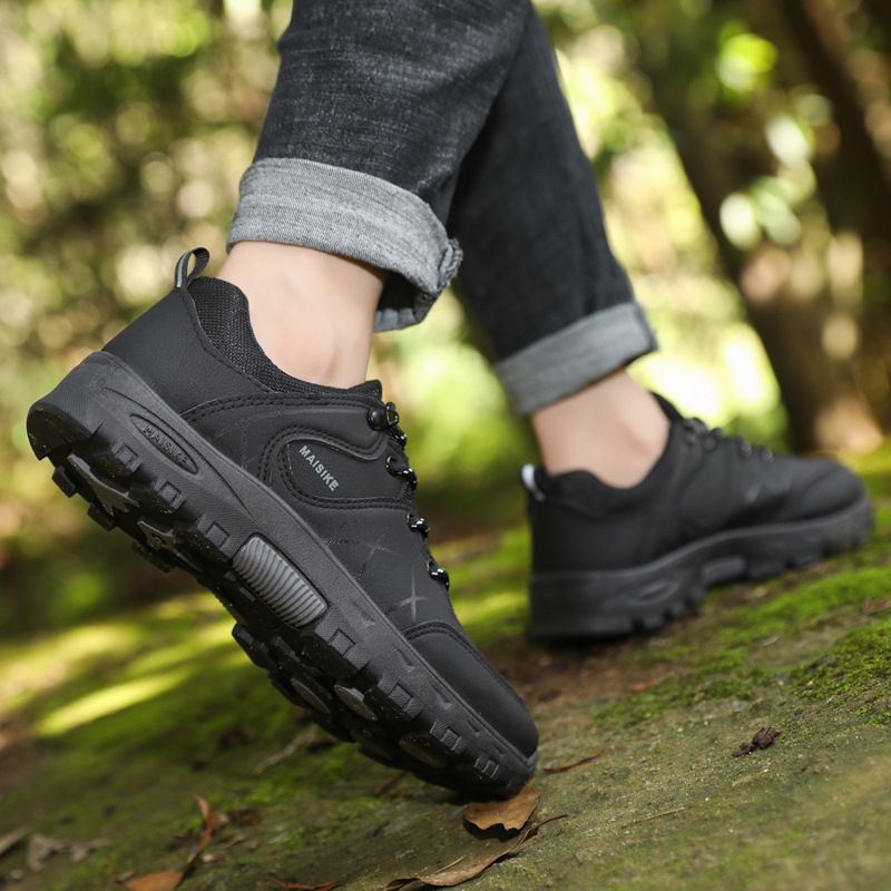 Hiking Shoe Trekking Men's Shoes Autumn New Fashion Outdoor Hiking Shoes Daily Casual Thick Soled Lightweight Sports Shoes