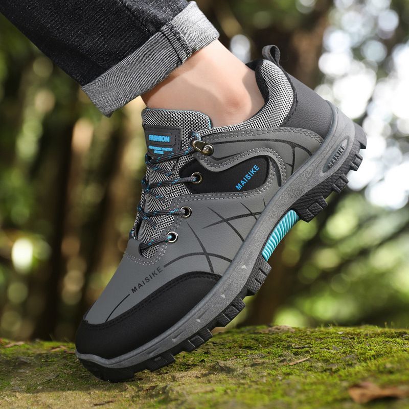 Hiking Shoe Trekking Men's Shoes Autumn New Fashion Outdoor Hiking Shoes Daily Casual Thick Soled Lightweight Sports Shoes