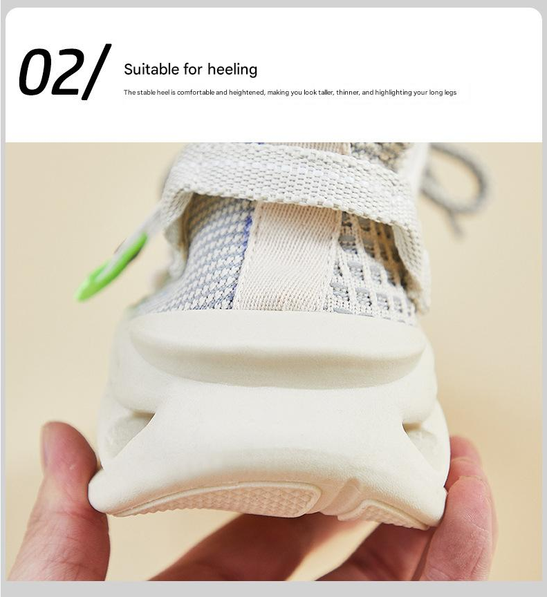 Running Shoe Woman Sneaker Running Shoe Lady Girl Ins Korean Couple Style Flyknit Shoes Summer New Student Sports Shoes Breathable Running Casual Shoes