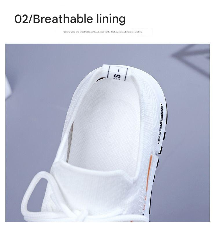 Running Shoe Woman Sneaker Running Shoe Lady Girl Summer Women's Shoes Fly Woven Mesh Surface Leisure Sports Shoes Running Shoes Ultra Light Student Shoes for Women