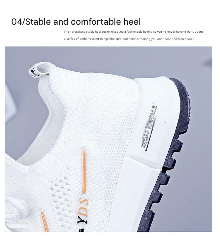 Running Shoe Woman Sneaker Running Shoe Lady Girl Summer Women's Shoes Fly Woven Mesh Surface Leisure Sports Shoes Running Shoes Ultra Light Student Shoes for Women