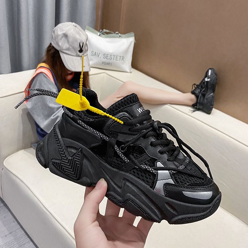 Sneaker Woman Sneaker Shoe Woman Sneaker Lady Shoe Internet Celebrity Dad Shoes Women's Spring New Casual Shoes Sports White Shoes Instagram Trendy Couple Shoes