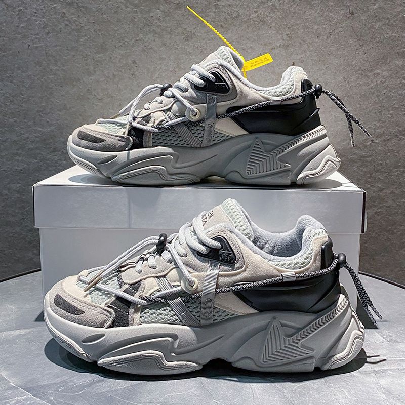 Sneaker Woman Sneaker Shoe Woman Sneaker Lady Shoe Internet Celebrity Dad Shoes Women's Spring New Casual Shoes Sports White Shoes Instagram Trendy Couple Shoes