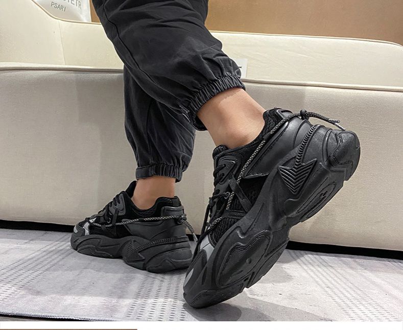 Sneaker Woman Sneaker Shoe Woman Sneaker Lady Shoe Internet Celebrity Dad Shoes Women's Spring New Casual Shoes Sports White Shoes Instagram Trendy Couple Shoes
