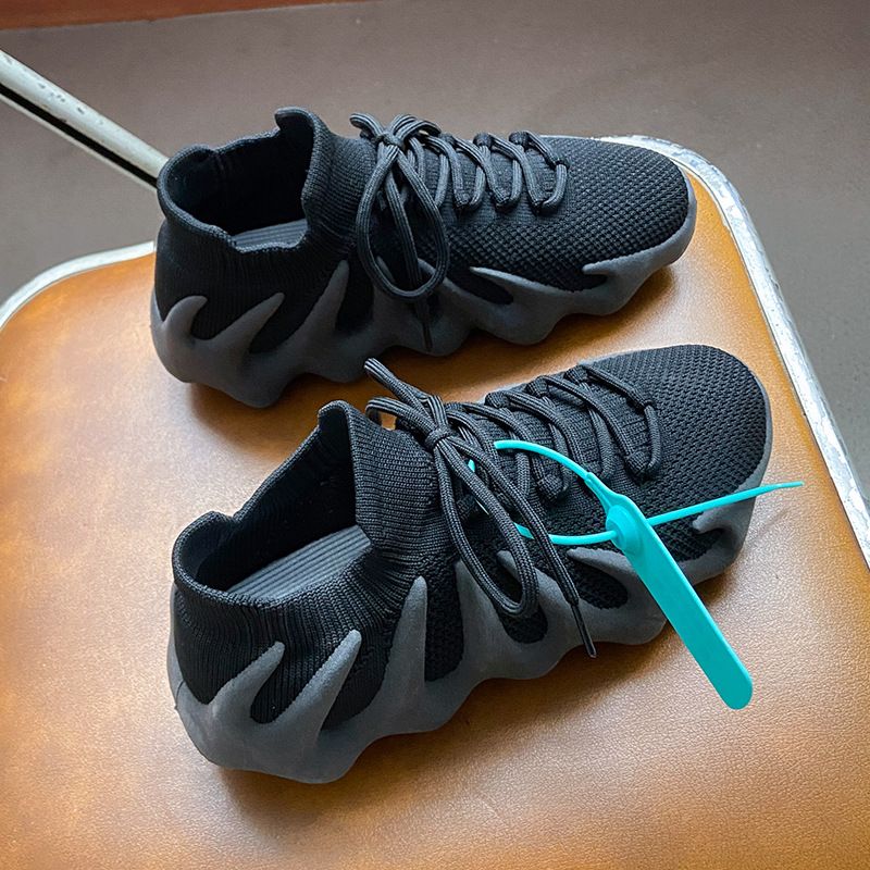 Sneaker Woman Sneaker Shoe Woman Sneaker Lady Shoe Couple Flying Weaving Coconut Shoes Female Summer Breathable Casual Running Shoes Volcano Socks Shoes for Men