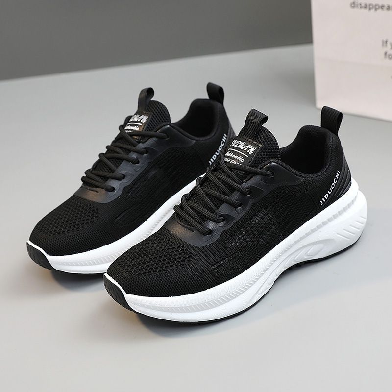 Sneaker Woman Sneaker Shoe Woman Sneaker Lady Shoe Women's Casual Shoes White Shoes Flyknit Running Shoes Fashionable Spring New Breathable Casual Sports Shoes for Women