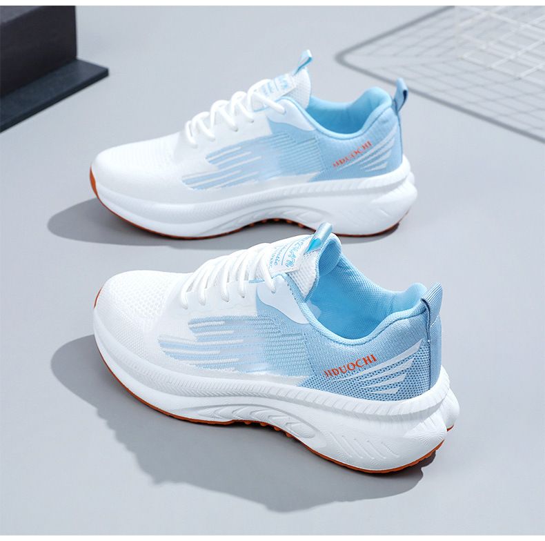 Sneaker Woman Sneaker Shoe Woman Sneaker Lady Shoe Women's Casual Shoes White Shoes Flyknit Running Shoes Fashionable Spring New Breathable Casual Sports Shoes for Women