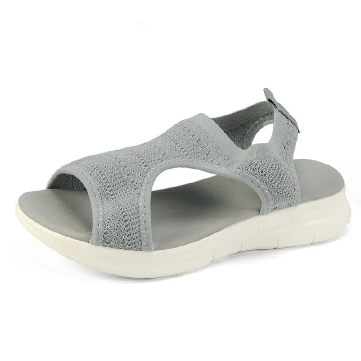Sandal Women Sandal Shoe Sandal Girl Sandal Lady Sandal Fashion Sandal Female Fish Toe Casual Slip on Fashion Plus Size Sports Sandals Low Heeled Women's Shoes