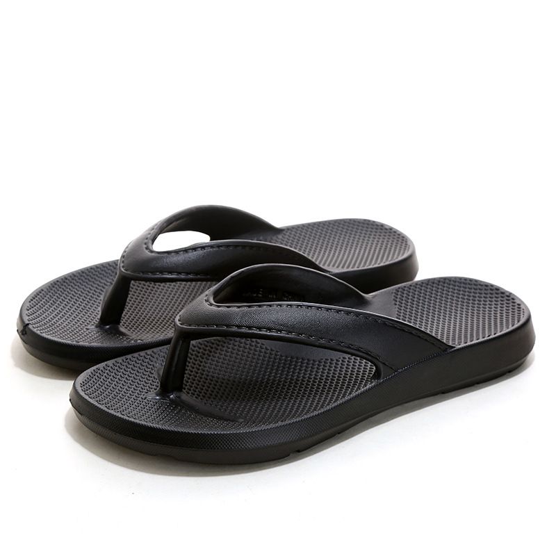 Slipper Lady Women Fanshionable EVA Men's Flip Flops External Wearing Beach Shoes Couple Shock-Absorbing Arch Support Cool Slippers Girl