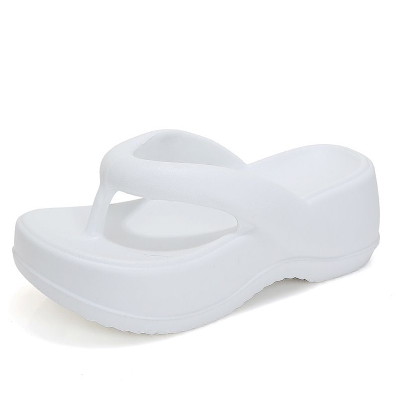 Slipper Lady Women Fanshionable Herringbone Thick Soled Slippers Spring Summer New Outdoor Fashion Beach Sponge Cake Shoes