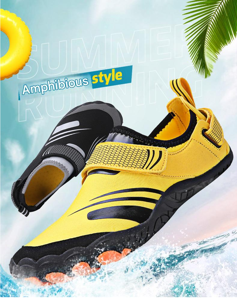 Rain Shoe Outdoor Beach Shoes Spring Summer Men's Women's Swimming Shoes Diving Snorkeling Wading Shoes Skincare Soft Soled Couple's Water Shoes