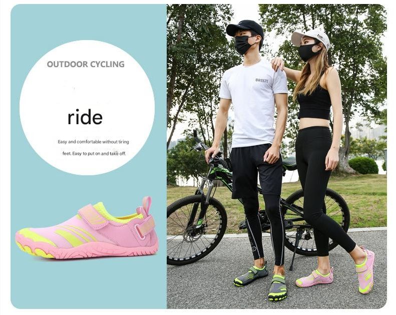 Rain Shoe Outdoor Beach Shoes Spring Summer Men's Women's Swimming Shoes Diving Snorkeling Wading Shoes Skincare Soft Soled Couple's Water Shoes