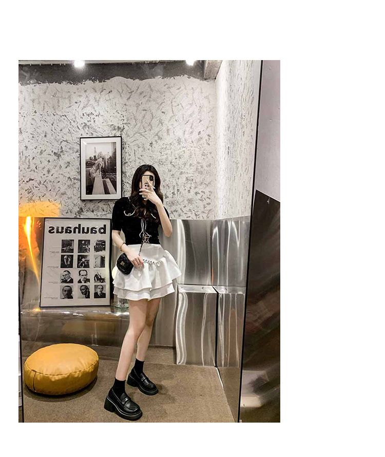 Leather Shoe Lady Oxford Shoe Thick Soled Leather Shoes New Spring Style Women's Sponge Cake French Retro British Style Loafers Slip on Single Shoe