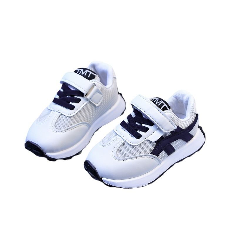 Kids Shoes Kids Sneaker Girls' Sports Shoes Spring Autumn New Mesh Breathable Children's Dad Shoes Boys' Soft Soled Casual Running Shoes
