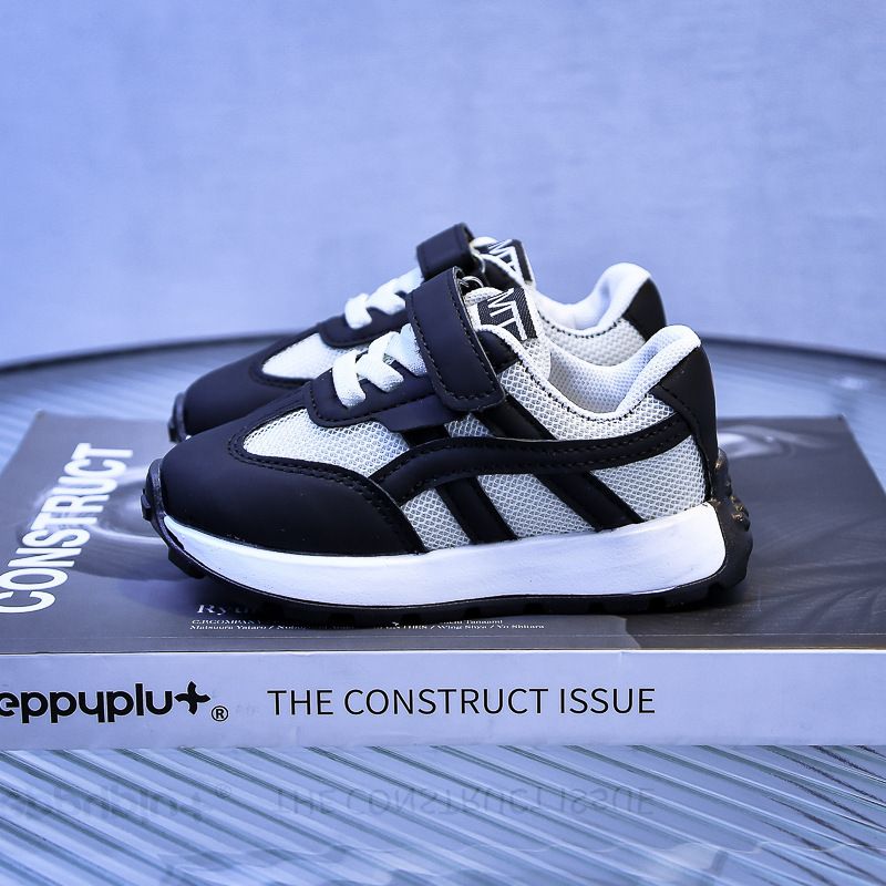 Kids Shoes Kids Sneaker Girls' Sports Shoes Spring Autumn New Mesh Breathable Children's Dad Shoes Boys' Soft Soled Casual Running Shoes