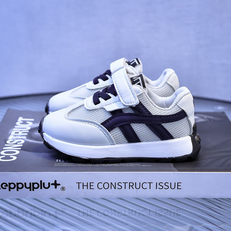 Kids Shoes Kids Sneaker Girls' Sports Shoes Spring Autumn New Mesh Breathable Children's Dad Shoes Boys' Soft Soled Casual Running Shoes